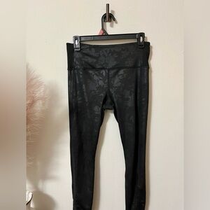 ATHLETA BARRE STIRRUP MIDNIGHT GARDEN TIGHT IN POWERVITA™